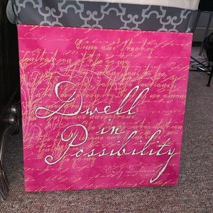 Canvas Sign